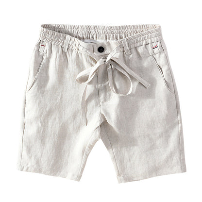 Linen breathable shorts