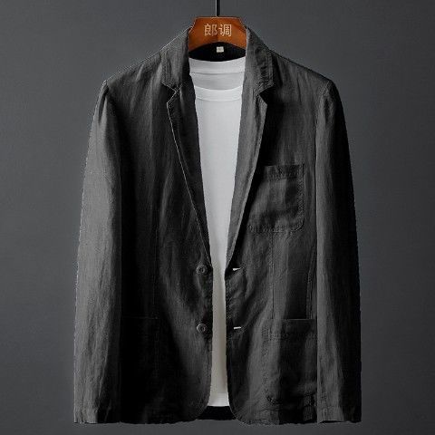 Linen business suit