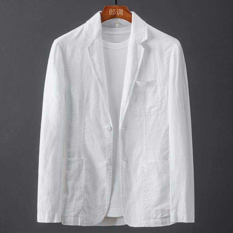 Linen business suit