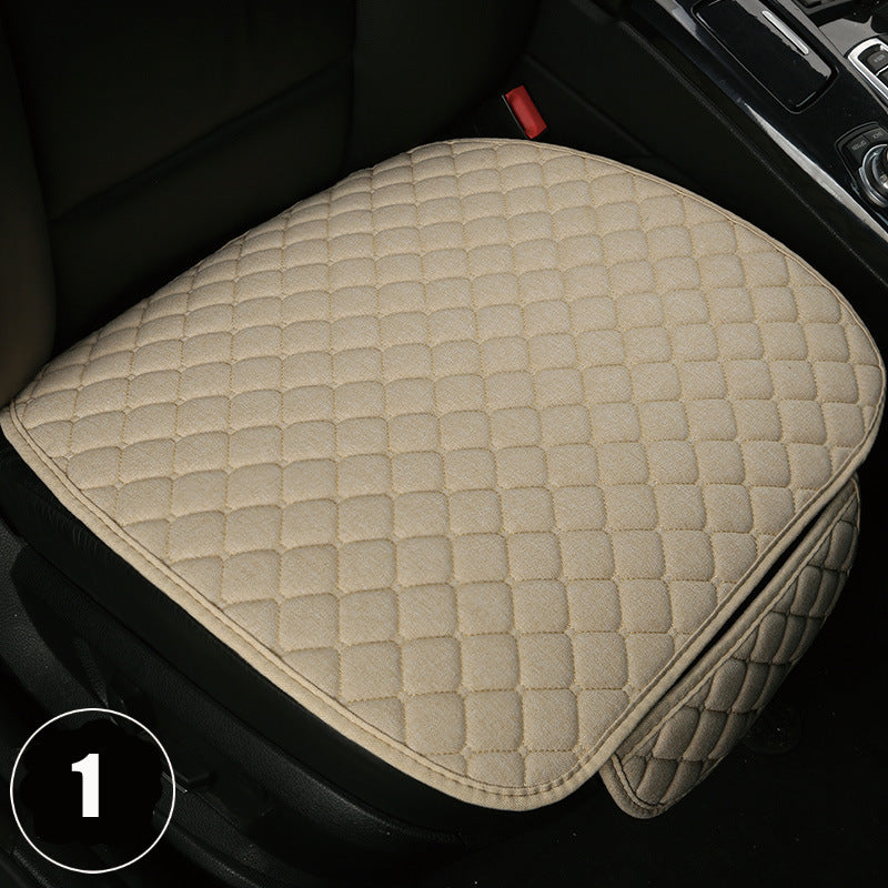 Linen Car Seat Cushion