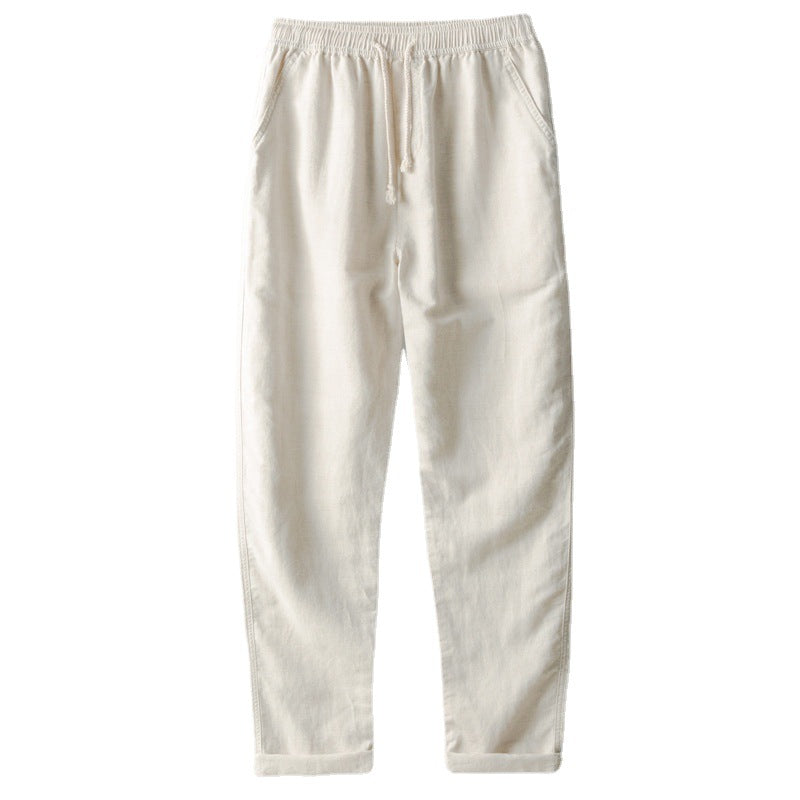 Linen Casual Trousers for Men