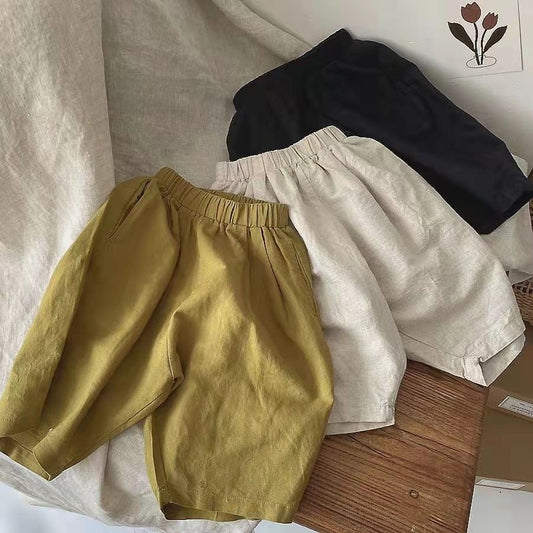 Linen Childrens Harem Pants