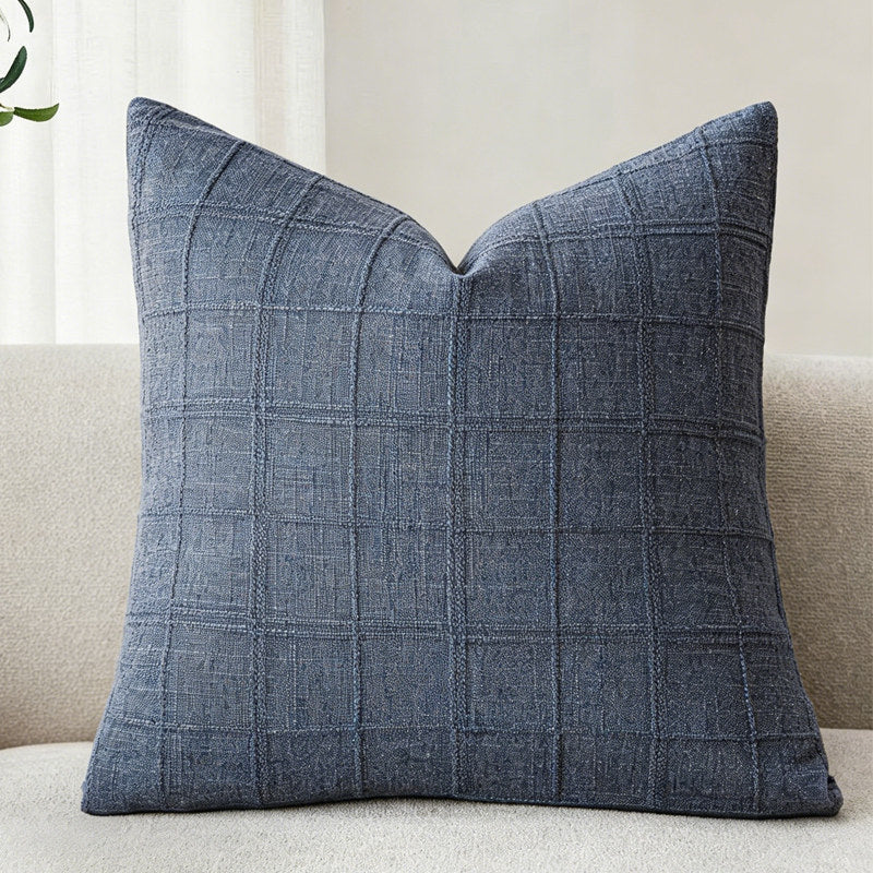 Linen Cotton Blend Decorative Pillow Cover