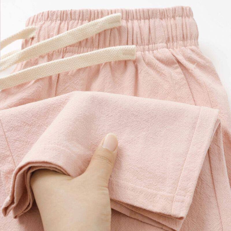 Linen Cotton Wide Leg Pants