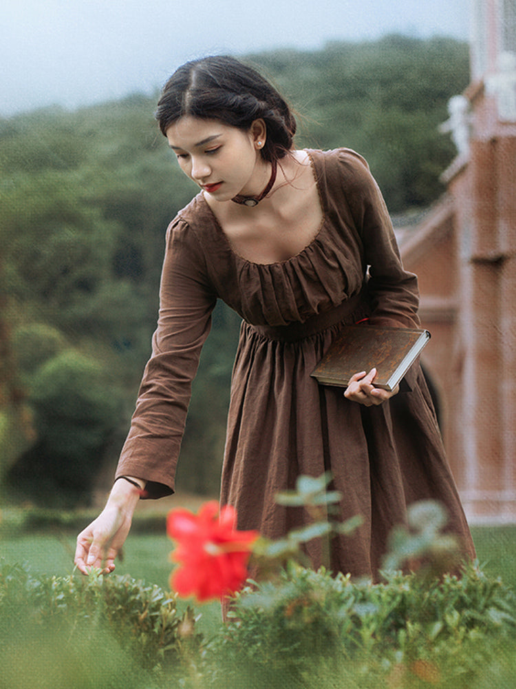 linen dress for women