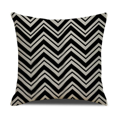 Linen Pillow Cover with Digital Print