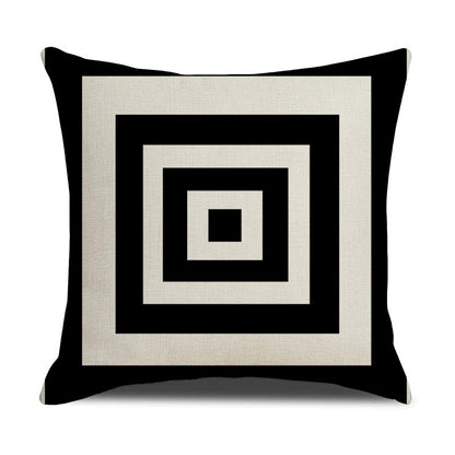 Linen Pillow Cover with Digital Print