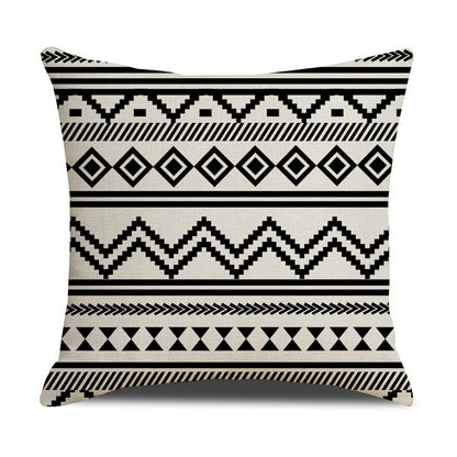 Linen Pillow Cover with Digital Print
