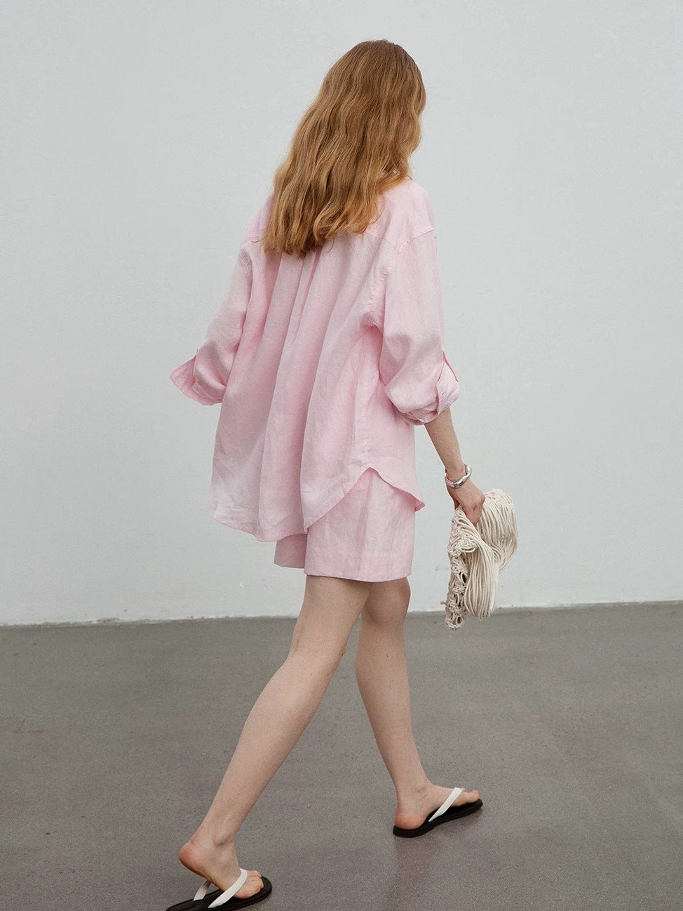 Linen Shirt and Shorts