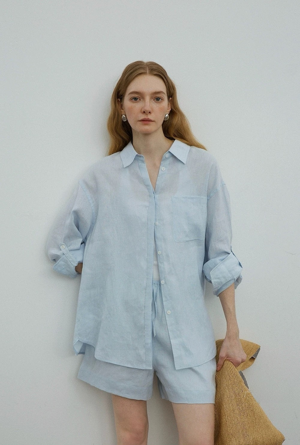Linen Shirt and Shorts