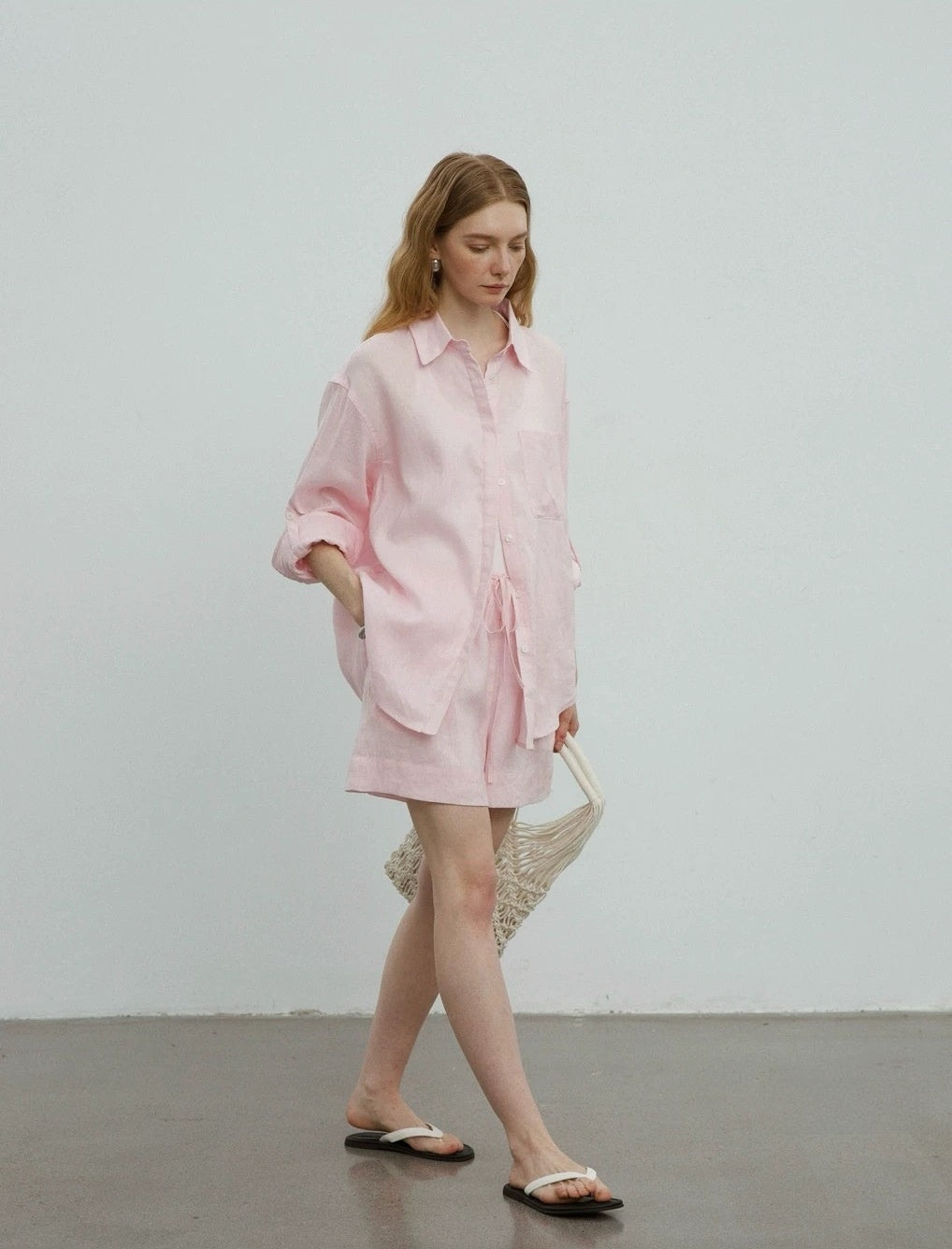 Linen Shirt and Shorts