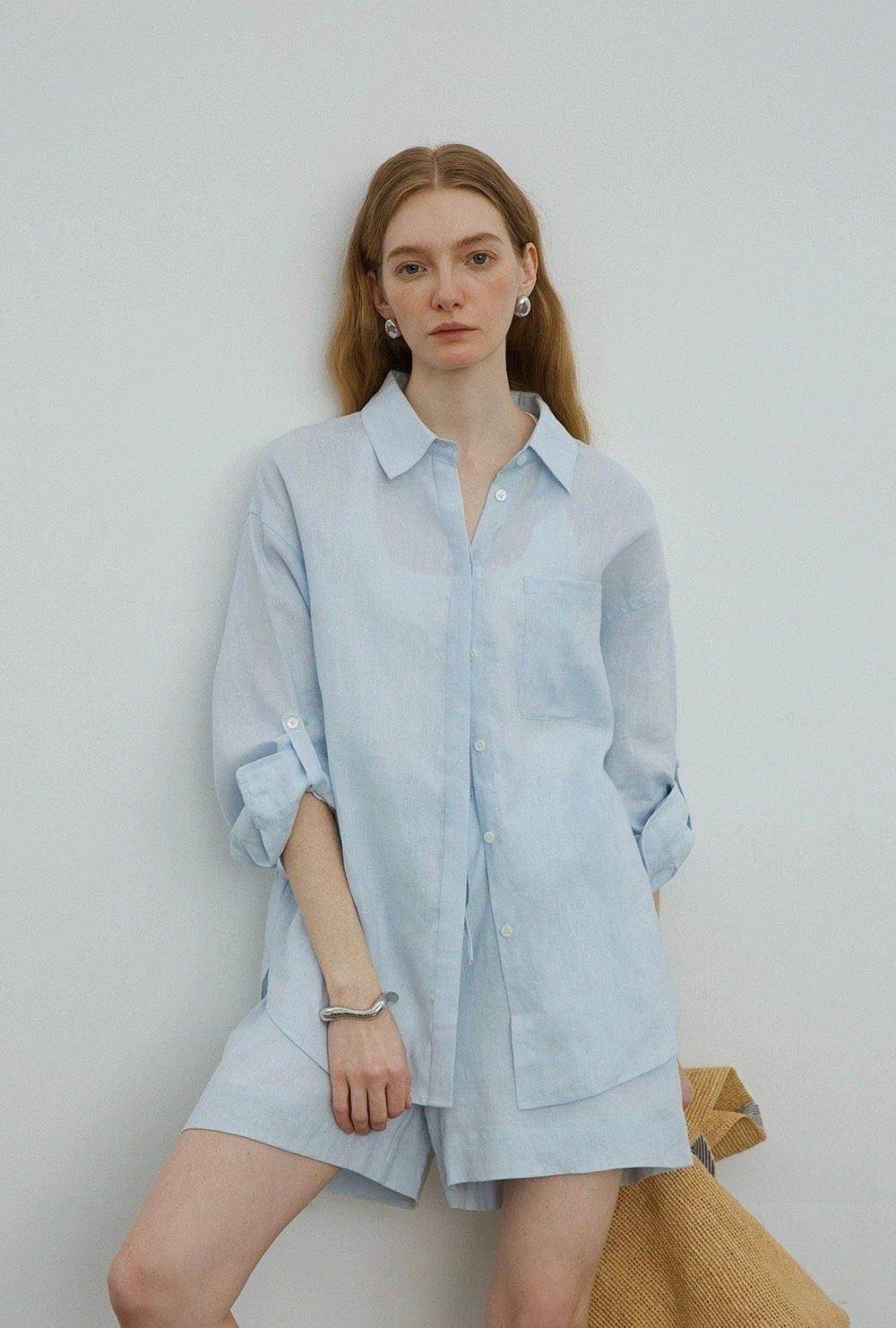 Linen Shirt and Shorts