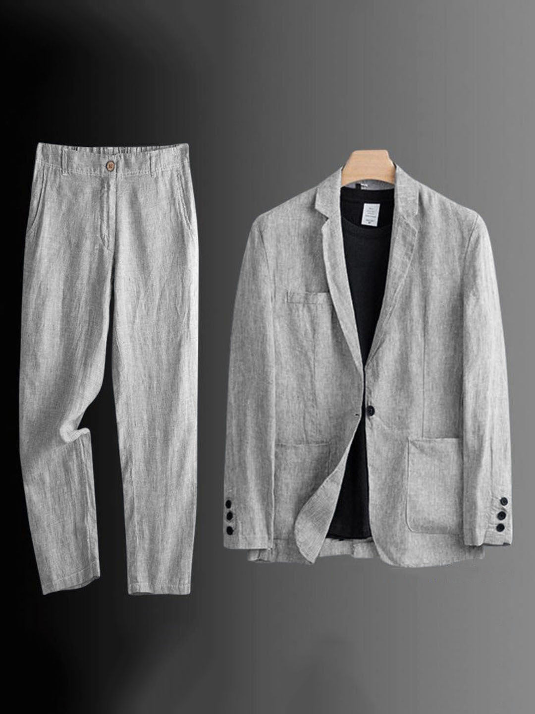 Linen suit set