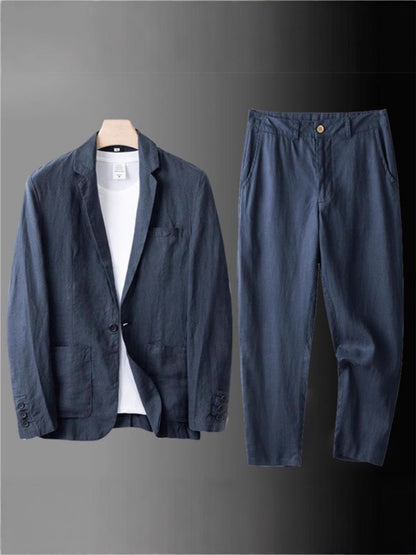 Linen suit set