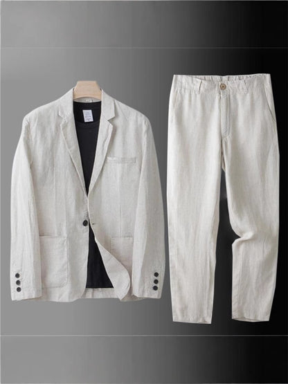 Linen suit set