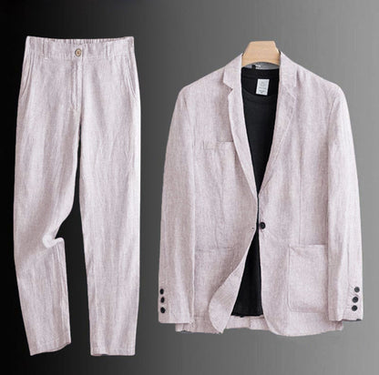 Linen suit set