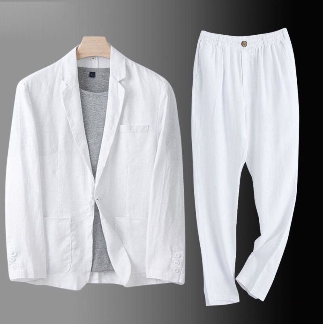 Linen suit set