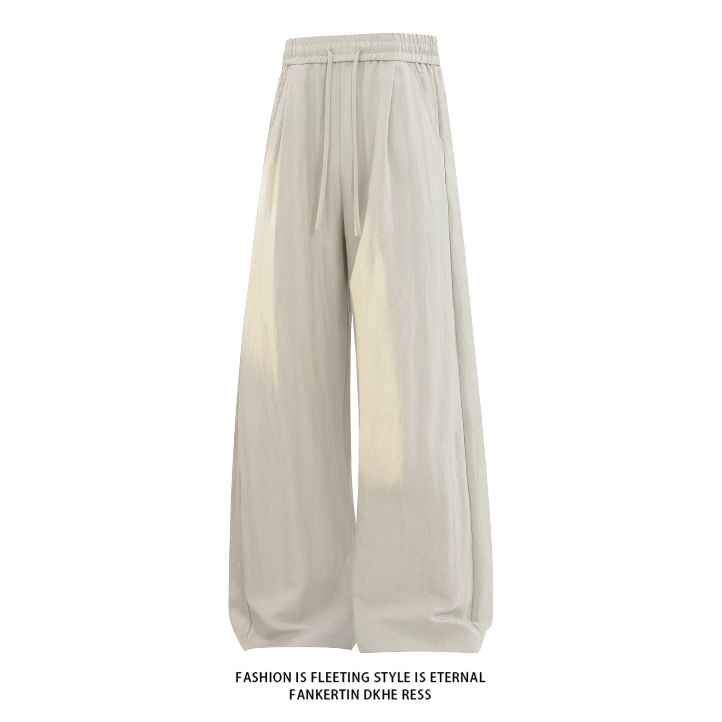 Linen Wide-Leg Casual Pants
