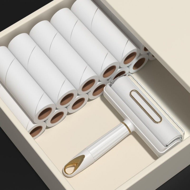 Lint Roller with Adhesive Paper for Hair Removal
