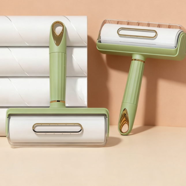 Lint Roller with Adhesive Paper for Hair Removal