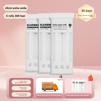 Lint Roller with Refill Paper