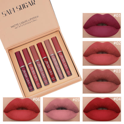 Lip Gloss Beauty Set Lipstick Not Easy to Stick