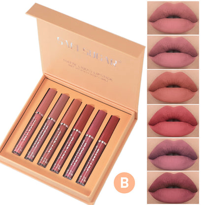 Lip Gloss Beauty Set Lipstick Not Easy to Stick