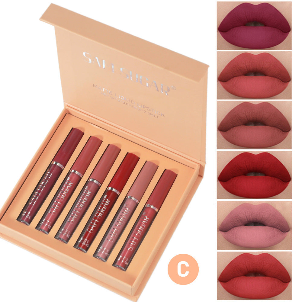 Lip Gloss Beauty Set Lipstick Not Easy to Stick