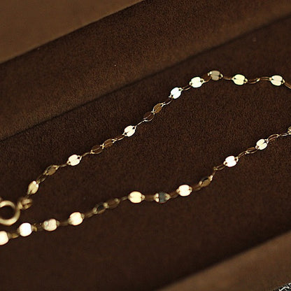 Lip-kiss letter bracelet