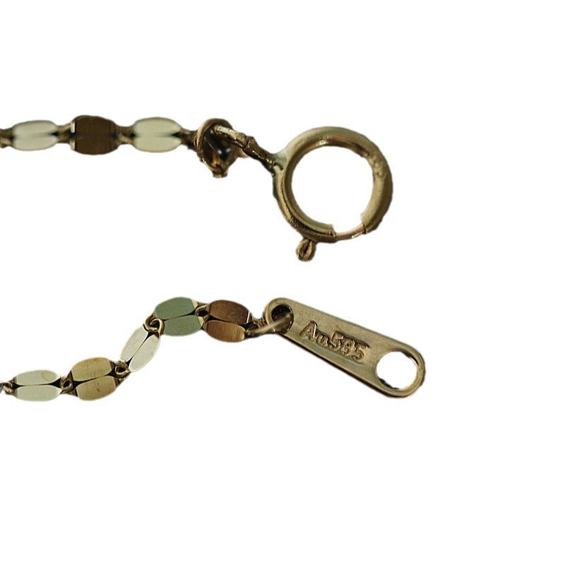 Lip-kiss letter bracelet