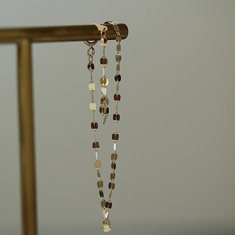 Lip-kiss letter bracelet