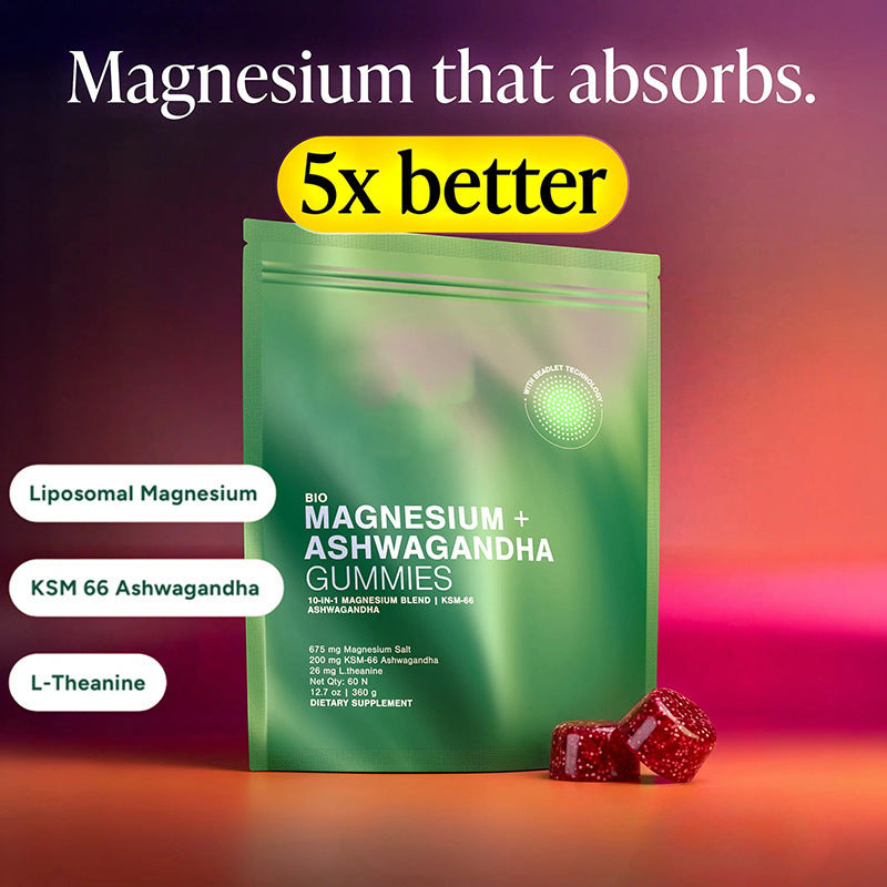 Liposomal Magnesium Ashwagandha Gummies