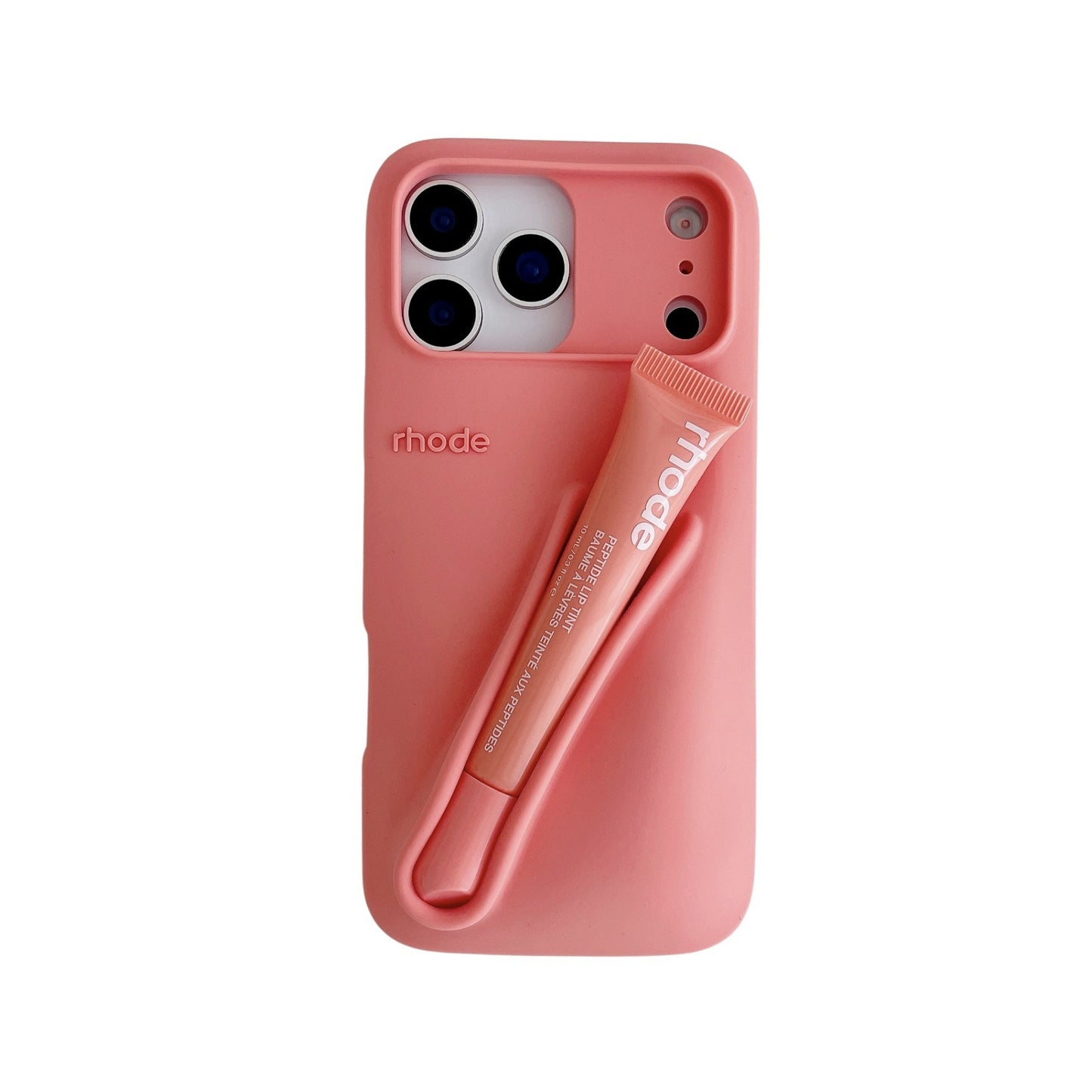 Lipstick lip gloss silicone phone case