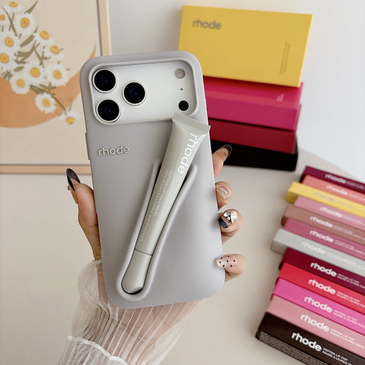 Lipstick silicone phone case