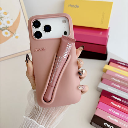 Lipstick silicone phone case