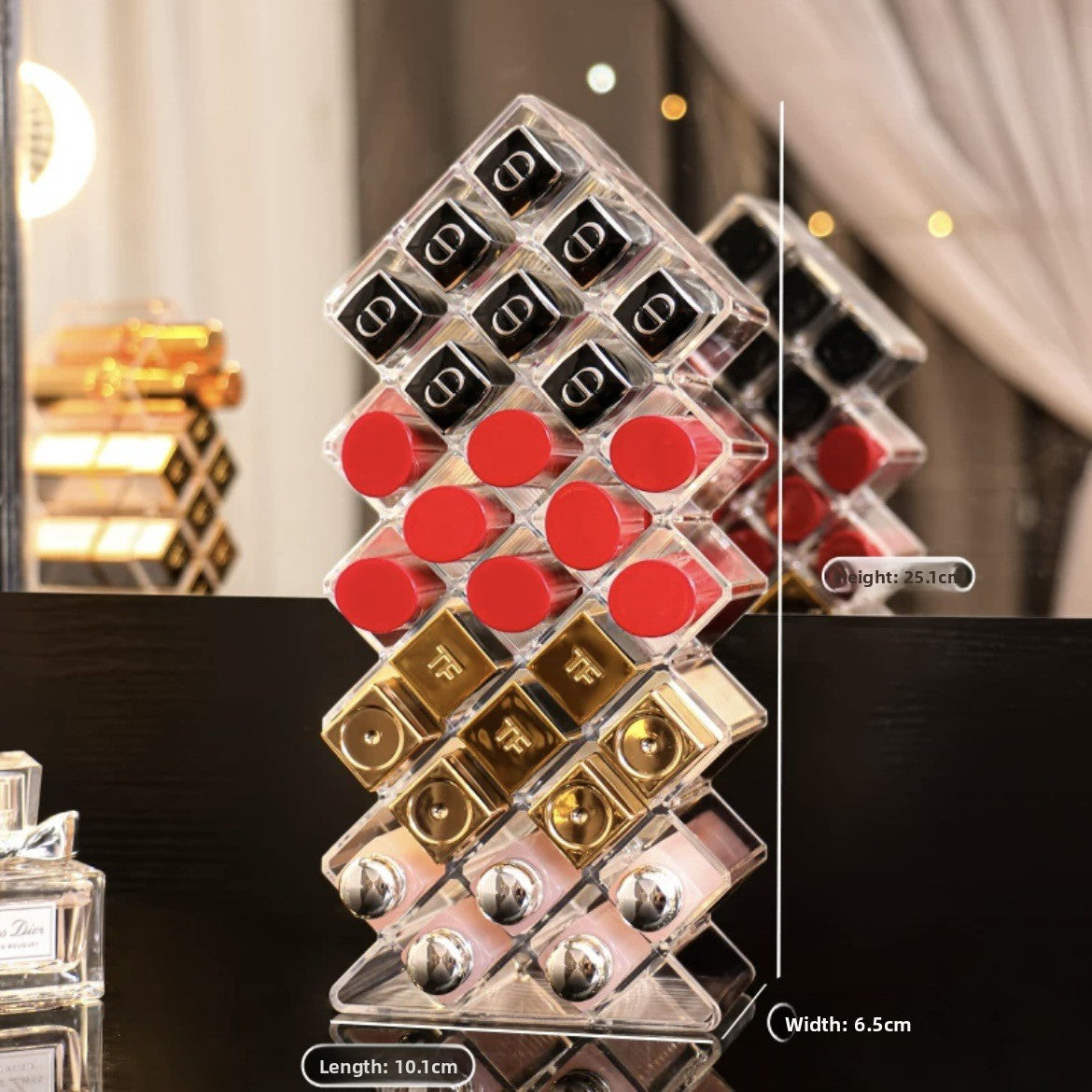 Lipstick storage box