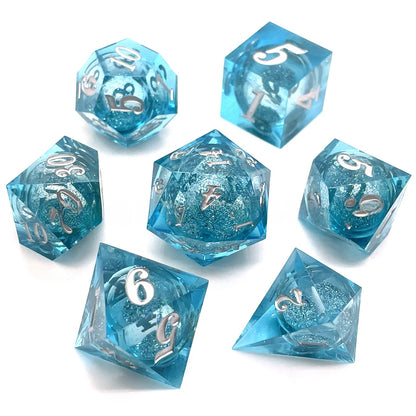 Liquid Core Sharp Edge Resin Dice