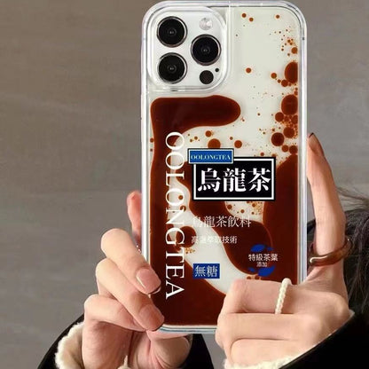 Liquid Sand Phone Case with Anti-Drop Protection