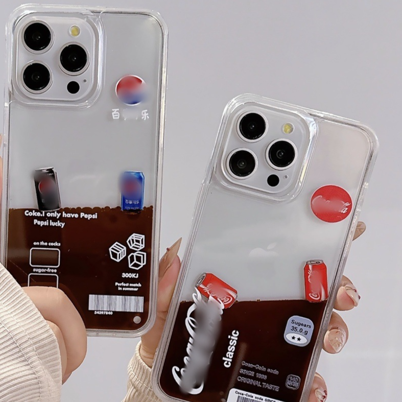 Liquid Sand Phone Case with Anti-Drop Protection