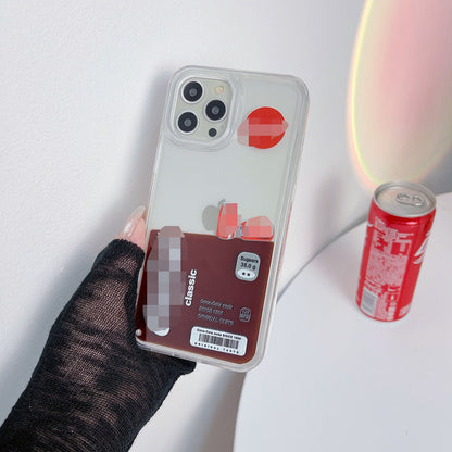 Liquid Sand Phone Case with Anti-Drop Protection