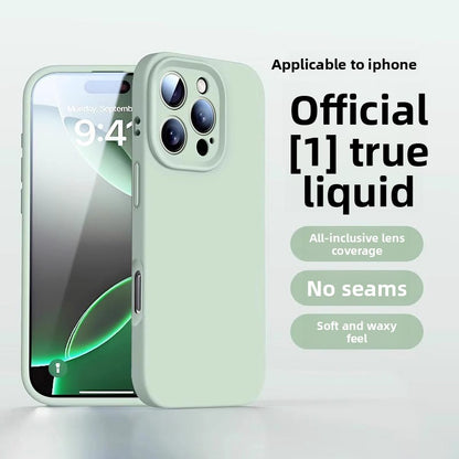 Liquid Silicone Case Suitable for Apple 16/17 Pro Max Phone Case iPhone 15 New Model 13 Protective Case 12 Couple Case 14 Plus Female Anti-Drop Niche Male High-End Feel 11 Full Lens Coverage Air