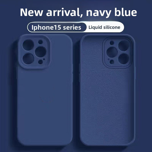 Liquid Silicone Full Cover Protective Case for iPhone