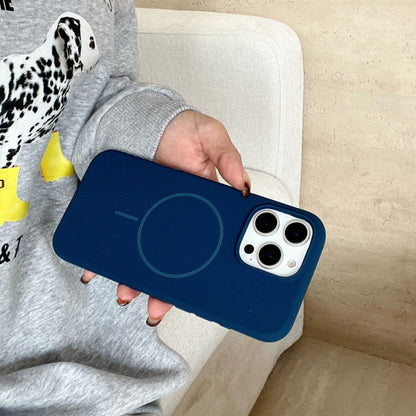 Liquid Silicone Magnetic Phone Case for Apple iPhone