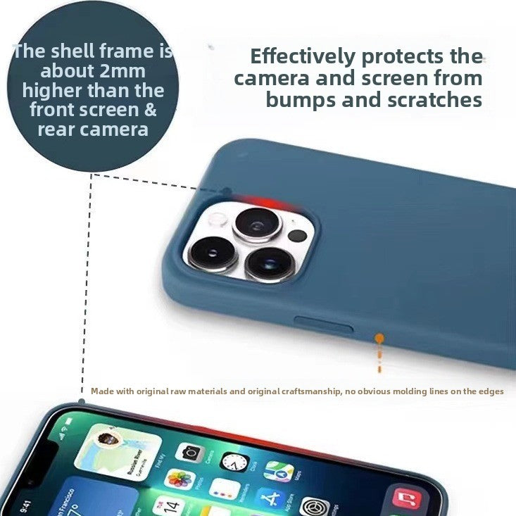 Liquid Silicone Magnetic Phone Case for iPhone 13 Series