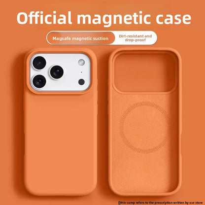 Liquid Silicone Magnetic Phone Case for iPhone