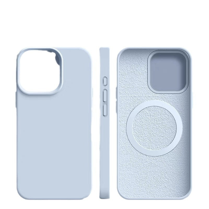Liquid Silicone Magnetic Phone Case for iPhone