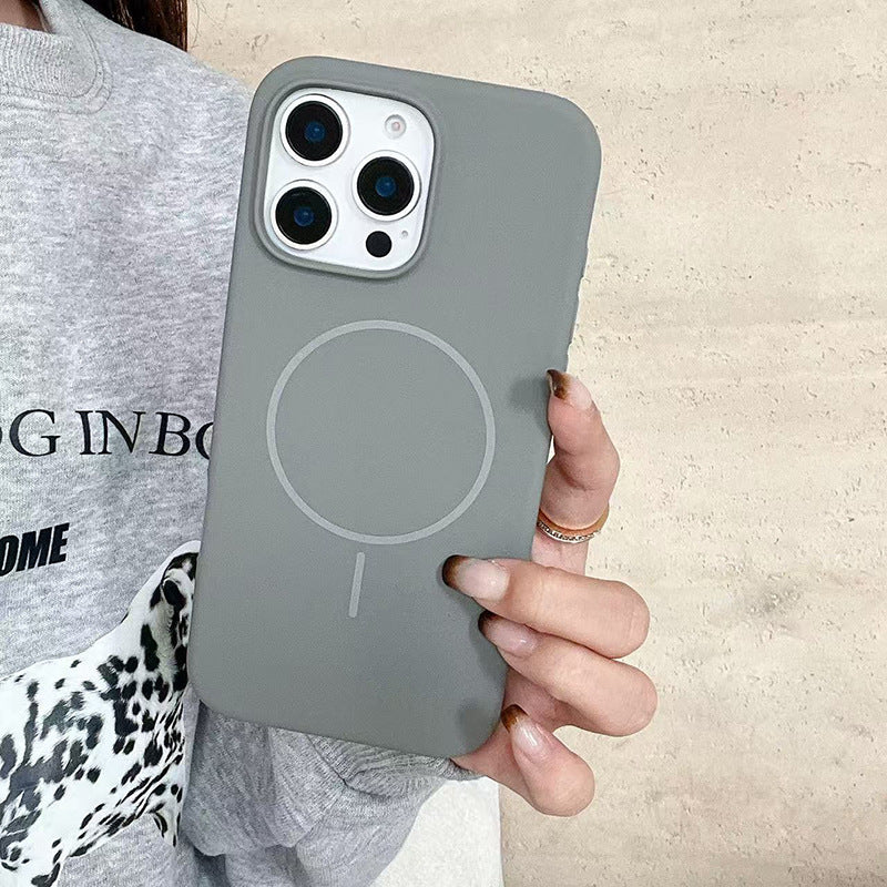 Liquid Silicone Magnetic Phone Case