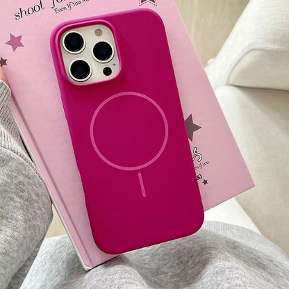 Liquid Silicone Magnetic Phone Case