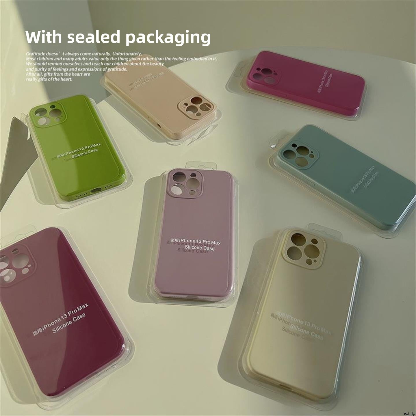Liquid silicone phone case