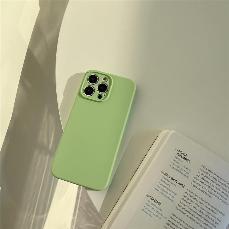 Liquid silicone phone case